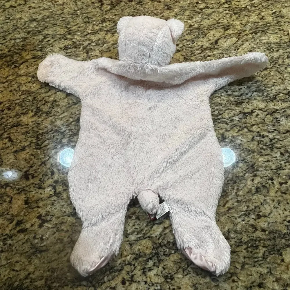 Douglas Baby Pink Blanket Snuggle Fleece Crib Bear Security Sshlumpie Cuddle Toy